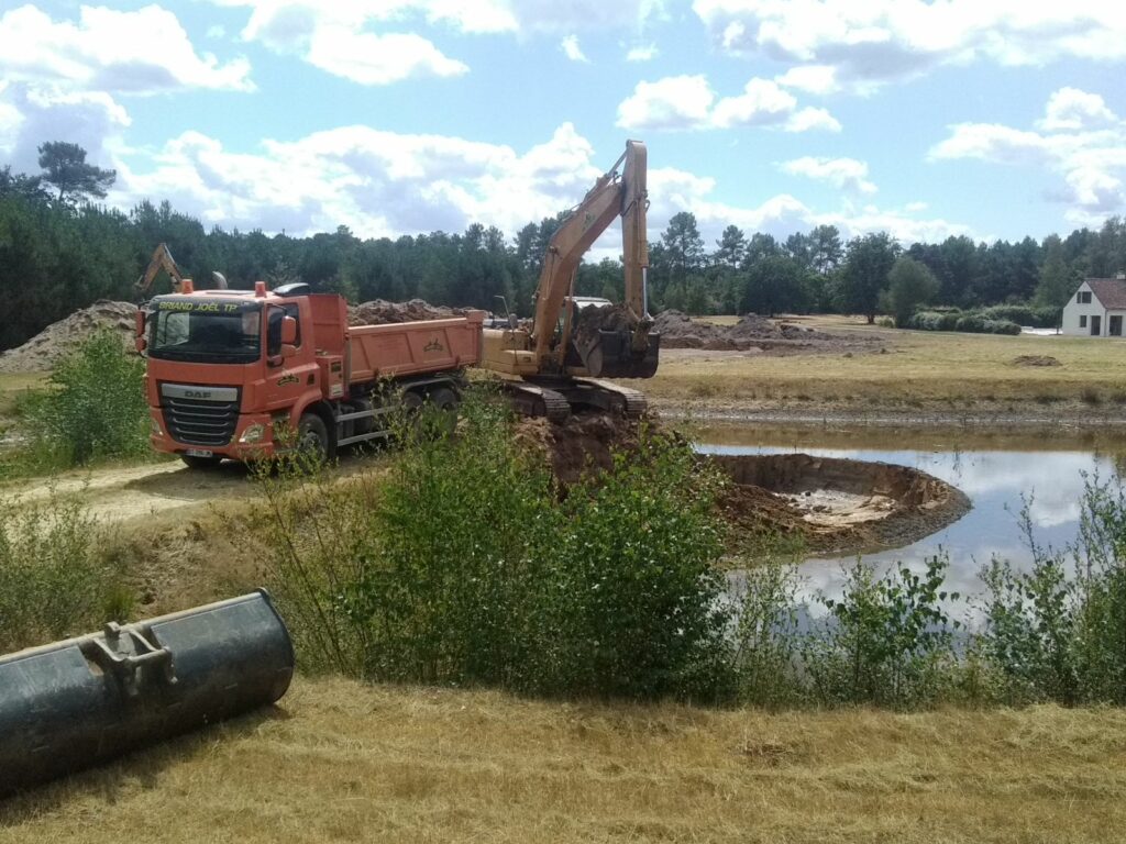 Sarl Briand Joel Terrassement Tierce Creation D Etang TP
