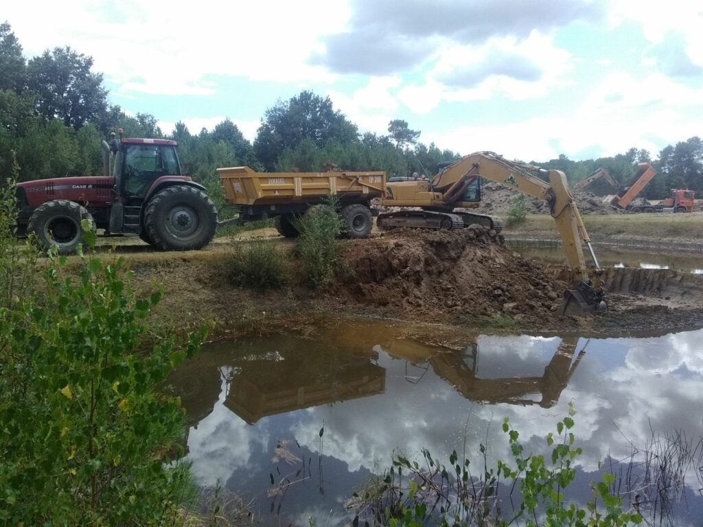 Sarl Briand Joel Terrassement Tierce Creation D Etang TP1